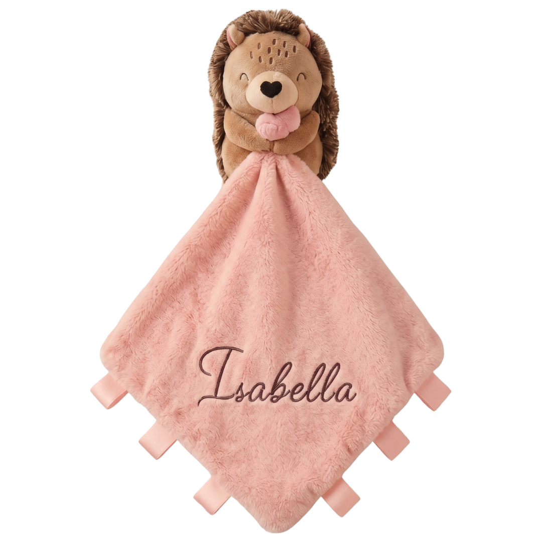 Personalized Hedgehog Plush Toy